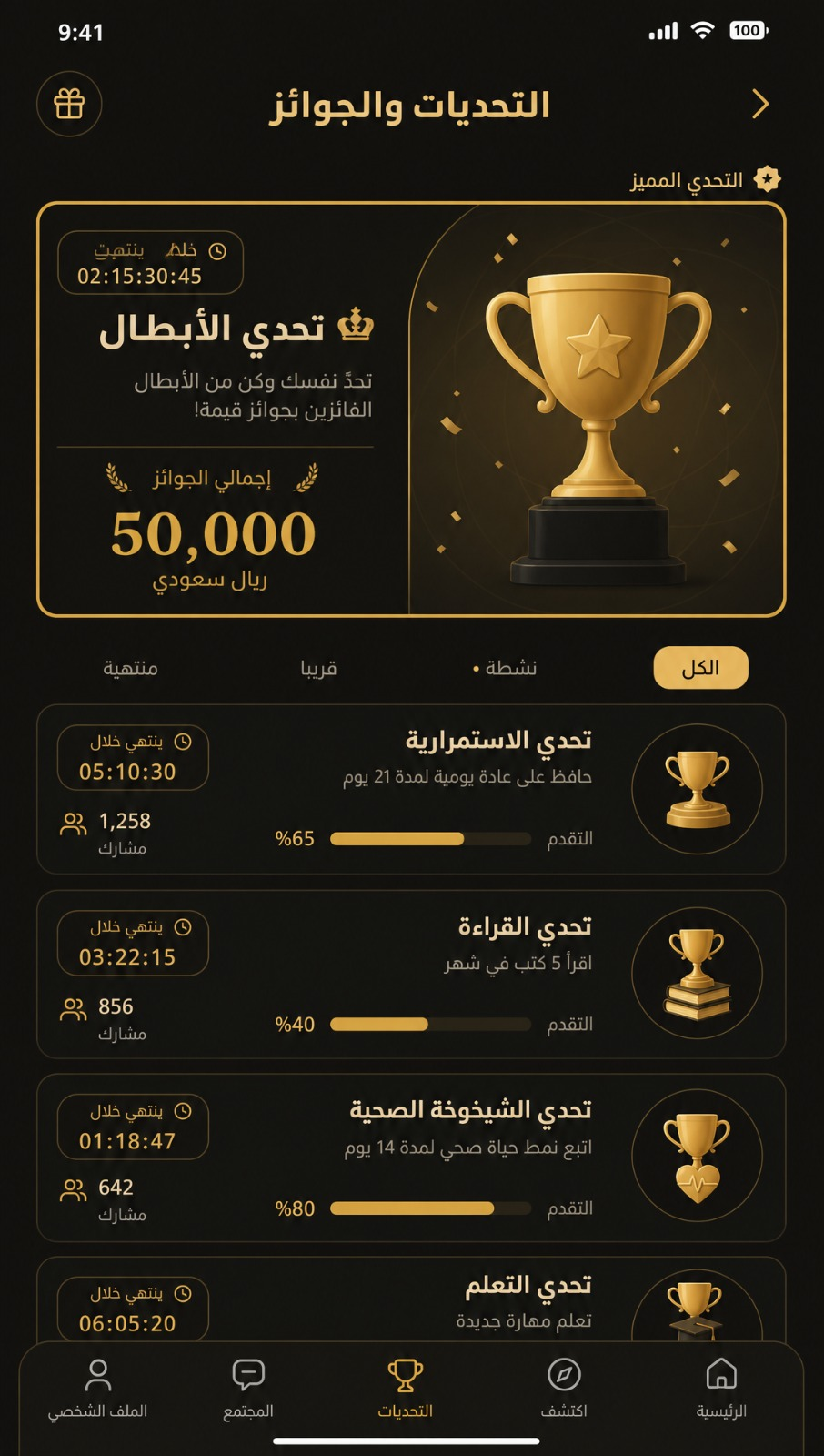 واجهة التحديات في تطبيق لَطَّامات